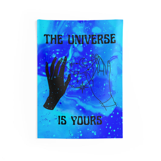 "The Universe Is Yours" Wall Tapestry